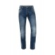 TimeZone - Jeans Uomo Regular - Mod. Harold Rough - Col. Crossedge Blue Wash 3356